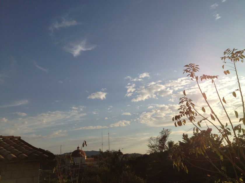 Mixteco village in the afternoon